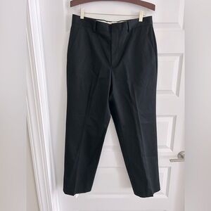 Savile Row Men’s Tailored Pants Black Size 34 x 30